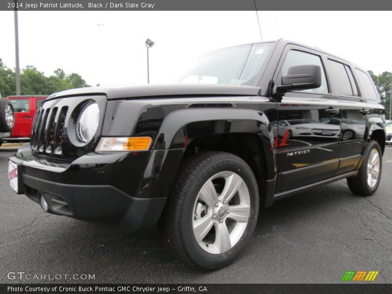 Black / Dark Slate Gray 2014 Jeep Patriot Latitude