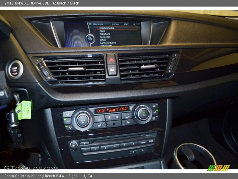 Jet Black / Black 2013 BMW X1 sDrive 28i