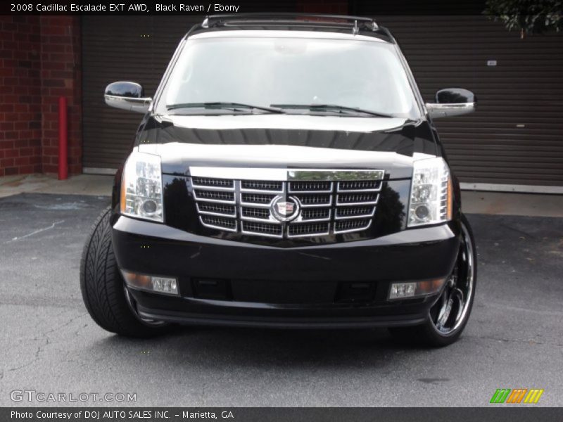 Black Raven / Ebony 2008 Cadillac Escalade EXT AWD