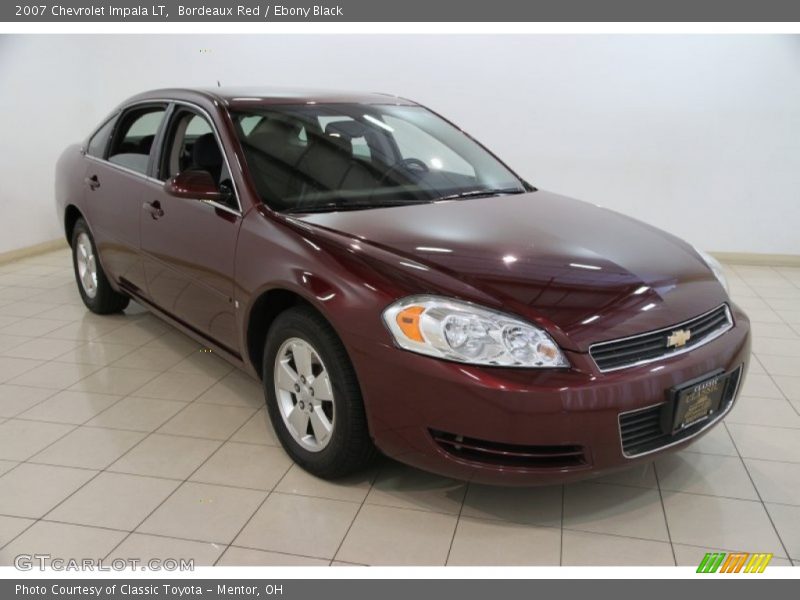 Bordeaux Red / Ebony Black 2007 Chevrolet Impala LT