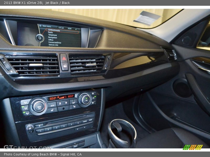 Jet Black / Black 2013 BMW X1 sDrive 28i