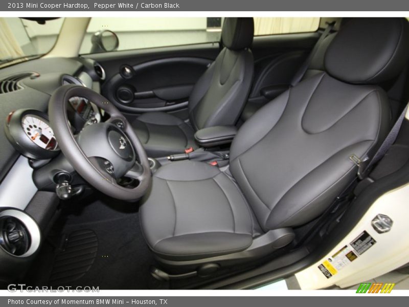 Pepper White / Carbon Black 2013 Mini Cooper Hardtop