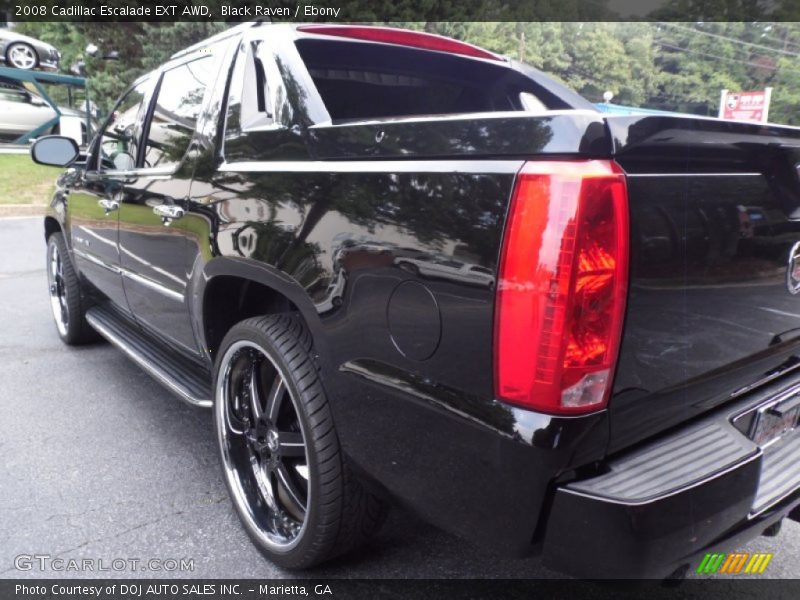 Black Raven / Ebony 2008 Cadillac Escalade EXT AWD