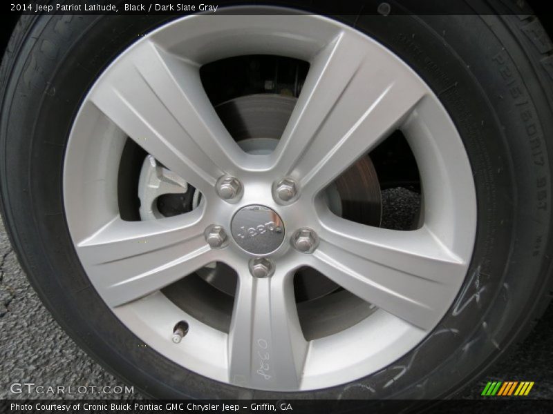 Black / Dark Slate Gray 2014 Jeep Patriot Latitude