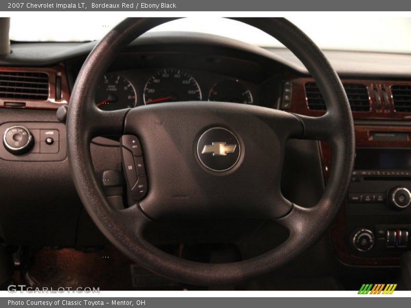 Bordeaux Red / Ebony Black 2007 Chevrolet Impala LT
