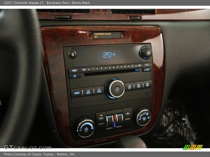 Bordeaux Red / Ebony Black 2007 Chevrolet Impala LT