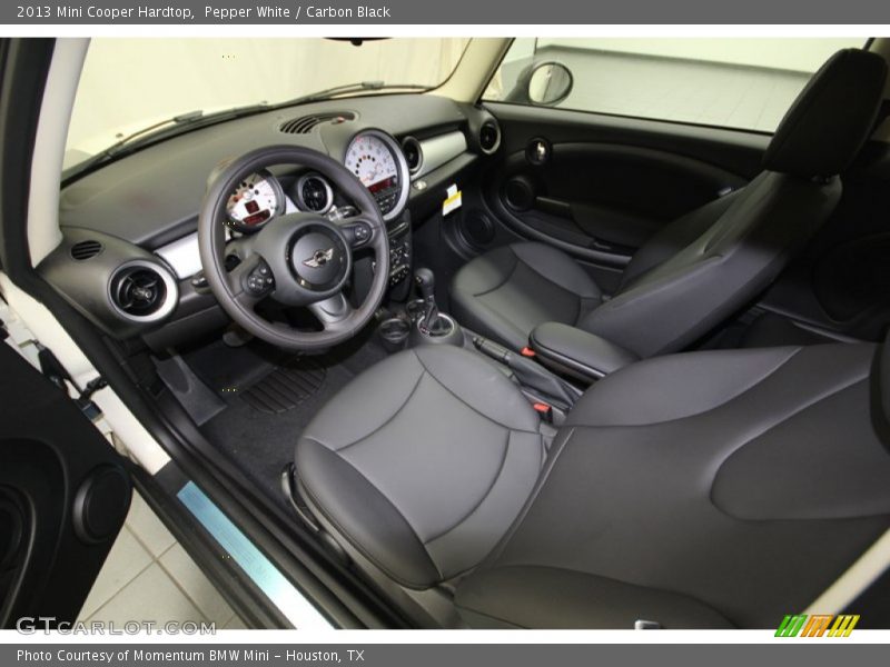 Pepper White / Carbon Black 2013 Mini Cooper Hardtop