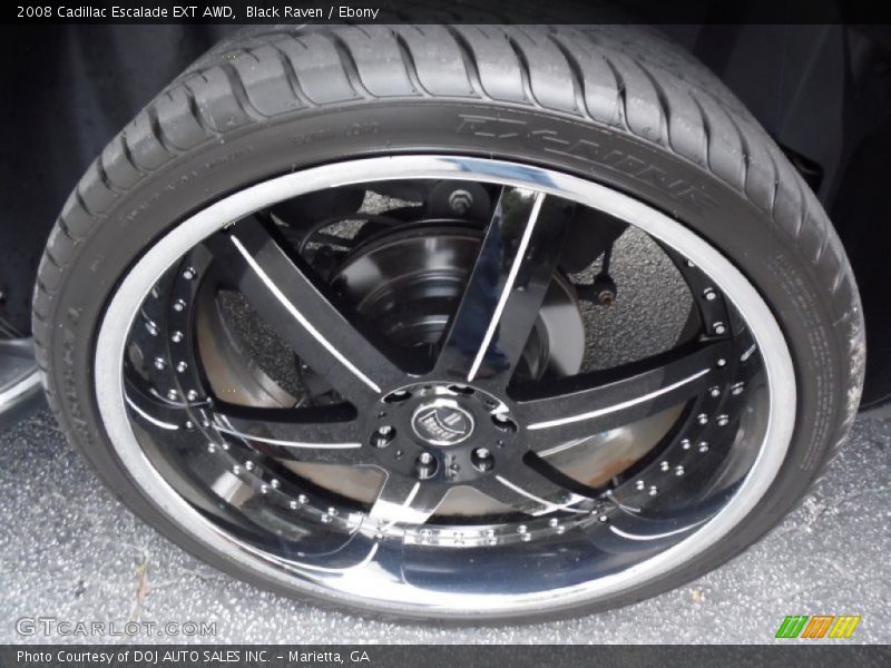 Black Raven / Ebony 2008 Cadillac Escalade EXT AWD