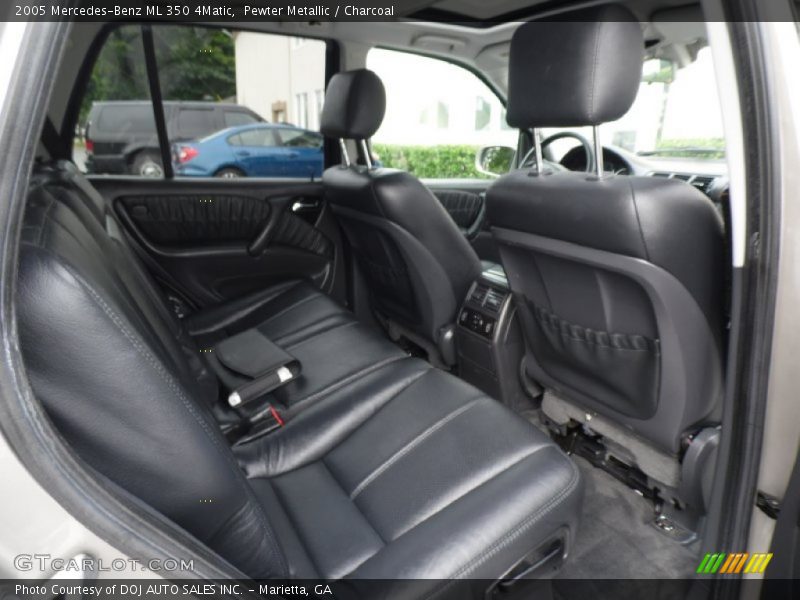 Pewter Metallic / Charcoal 2005 Mercedes-Benz ML 350 4Matic