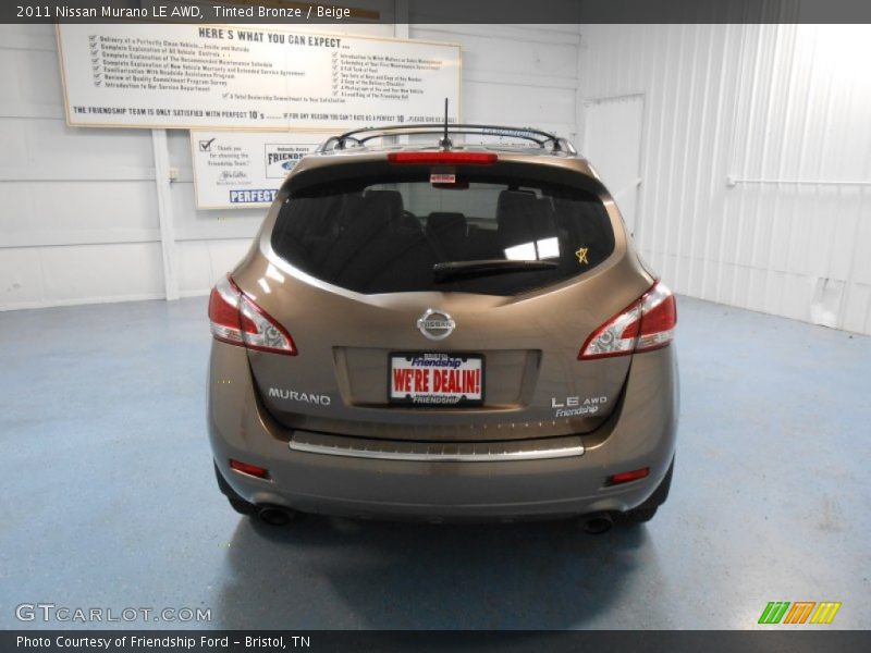 Tinted Bronze / Beige 2011 Nissan Murano LE AWD