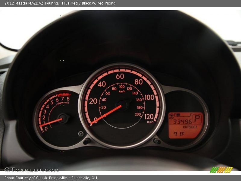  2012 MAZDA2 Touring Touring Gauges