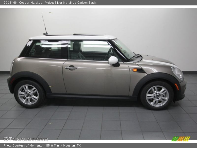 Velvet Silver Metallic / Carbon Black 2013 Mini Cooper Hardtop