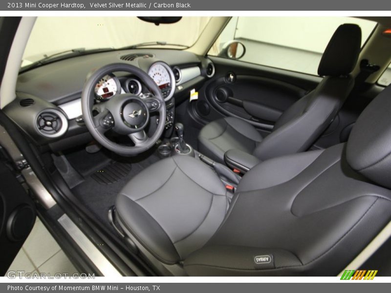 Velvet Silver Metallic / Carbon Black 2013 Mini Cooper Hardtop