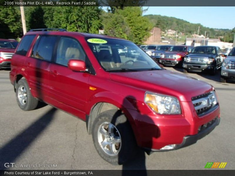 Redrock Pearl / Saddle 2006 Honda Pilot EX-L 4WD