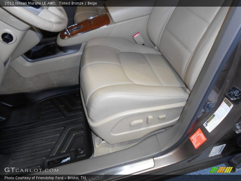Tinted Bronze / Beige 2011 Nissan Murano LE AWD