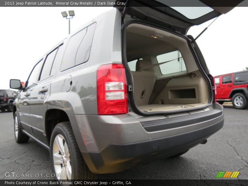 Mineral Gray Metallic / Dark Slate Gray 2013 Jeep Patriot Latitude