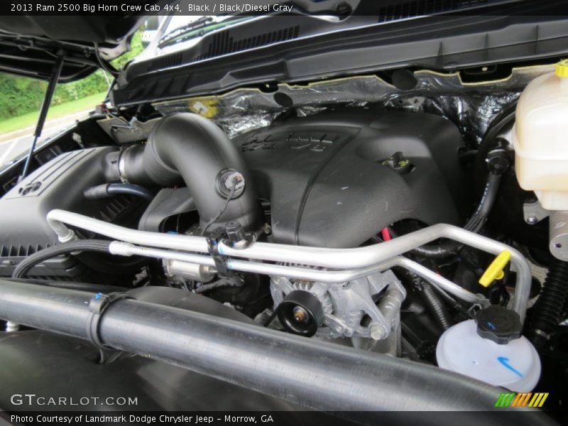 Black / Black/Diesel Gray 2013 Ram 2500 Big Horn Crew Cab 4x4