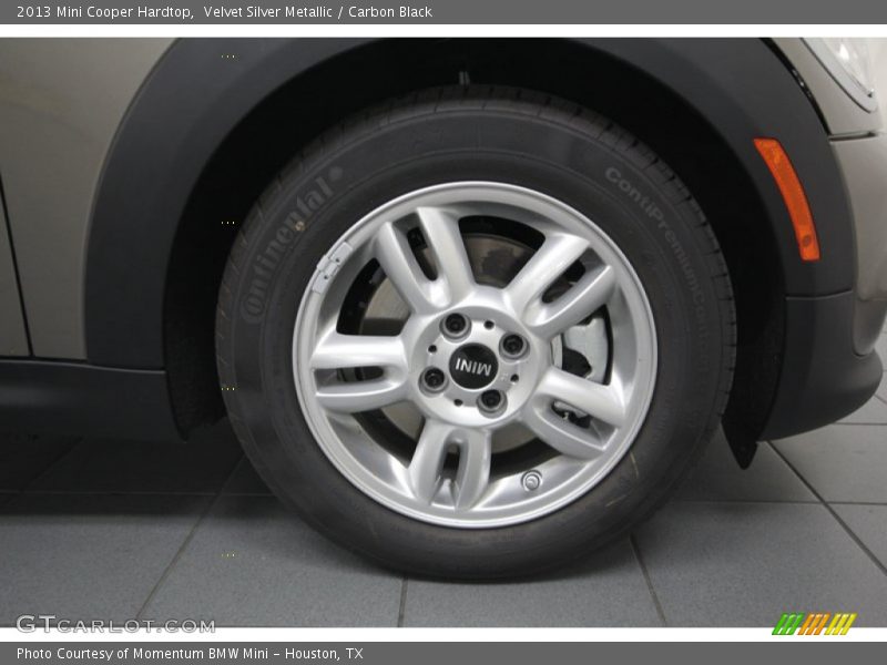 Velvet Silver Metallic / Carbon Black 2013 Mini Cooper Hardtop