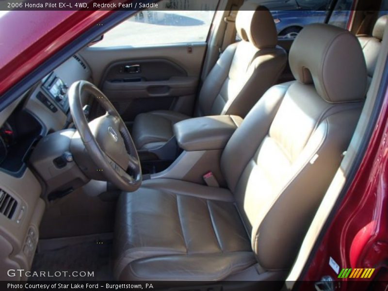 Redrock Pearl / Saddle 2006 Honda Pilot EX-L 4WD