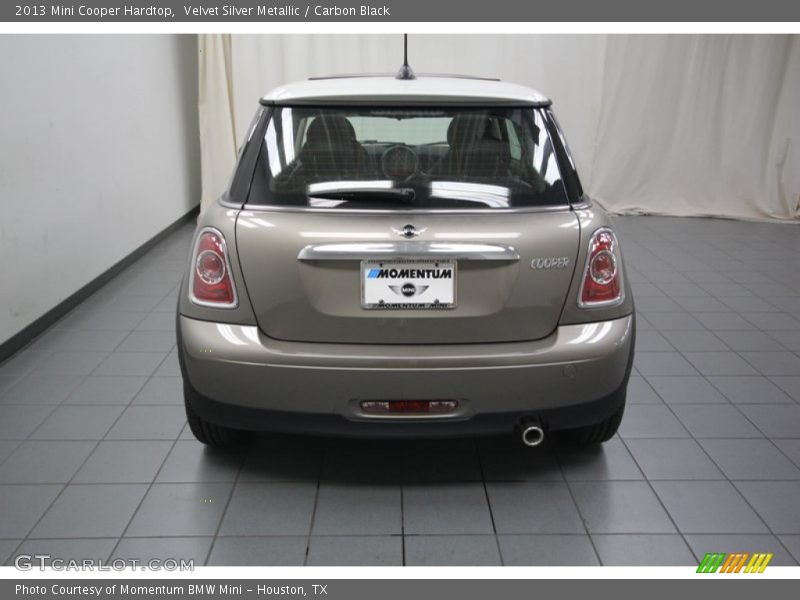 Velvet Silver Metallic / Carbon Black 2013 Mini Cooper Hardtop