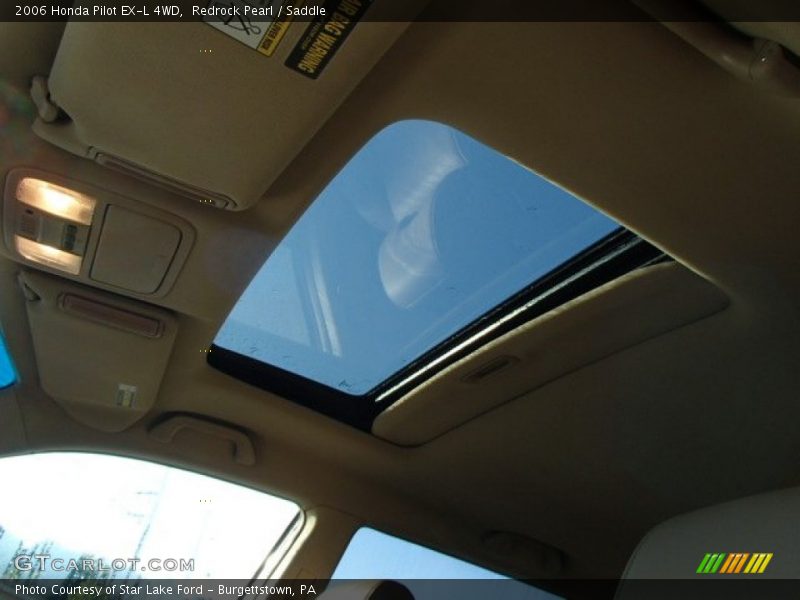 Redrock Pearl / Saddle 2006 Honda Pilot EX-L 4WD
