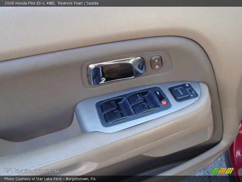 Redrock Pearl / Saddle 2006 Honda Pilot EX-L 4WD