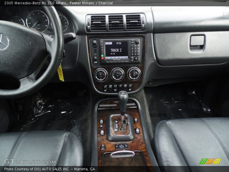 Pewter Metallic / Charcoal 2005 Mercedes-Benz ML 350 4Matic