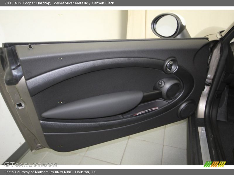 Velvet Silver Metallic / Carbon Black 2013 Mini Cooper Hardtop