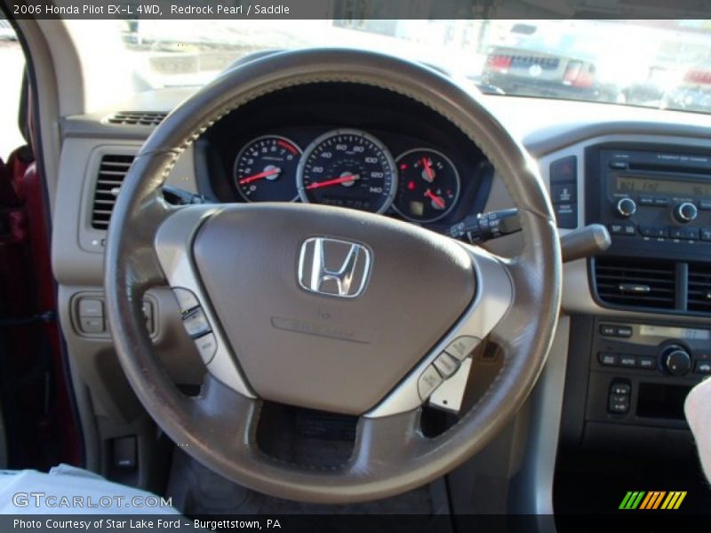 Redrock Pearl / Saddle 2006 Honda Pilot EX-L 4WD