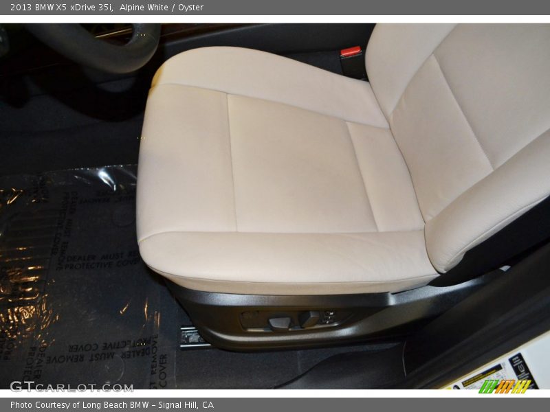 Alpine White / Oyster 2013 BMW X5 xDrive 35i