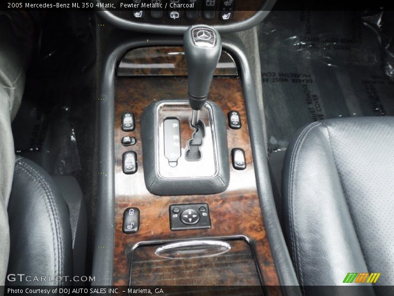 Pewter Metallic / Charcoal 2005 Mercedes-Benz ML 350 4Matic