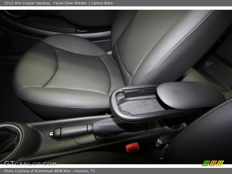 Velvet Silver Metallic / Carbon Black 2013 Mini Cooper Hardtop