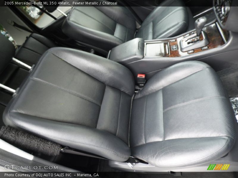Pewter Metallic / Charcoal 2005 Mercedes-Benz ML 350 4Matic