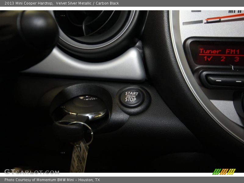 Velvet Silver Metallic / Carbon Black 2013 Mini Cooper Hardtop