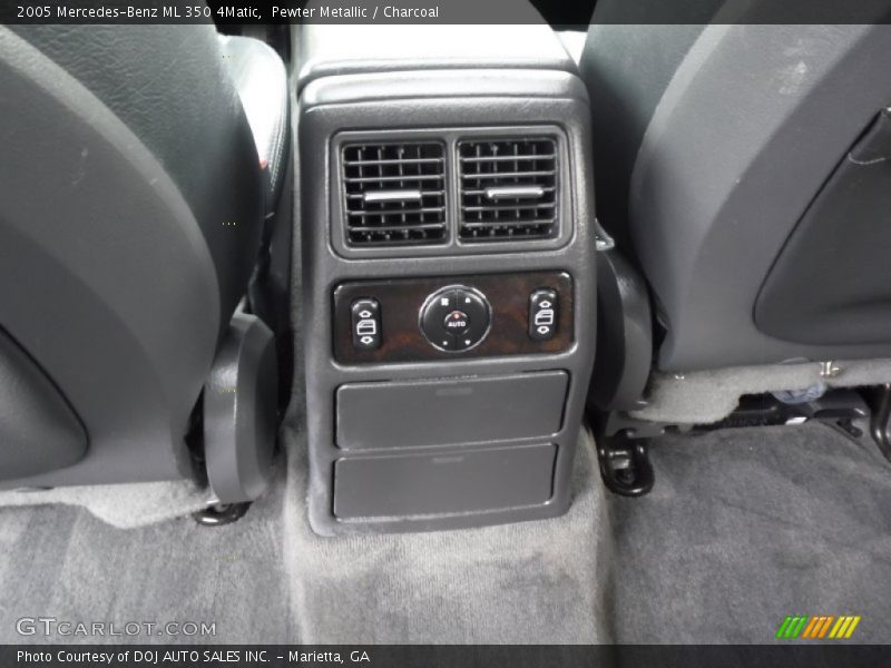 Pewter Metallic / Charcoal 2005 Mercedes-Benz ML 350 4Matic