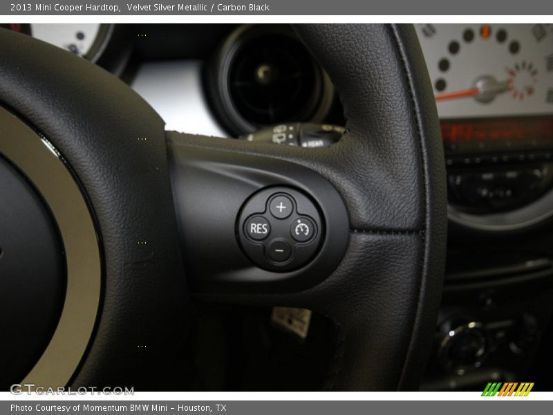 Velvet Silver Metallic / Carbon Black 2013 Mini Cooper Hardtop