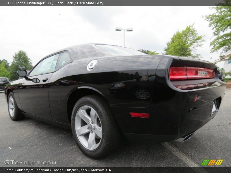 Pitch Black / Dark Slate Gray 2013 Dodge Challenger SXT