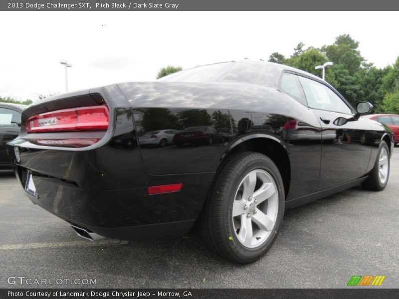 Pitch Black / Dark Slate Gray 2013 Dodge Challenger SXT