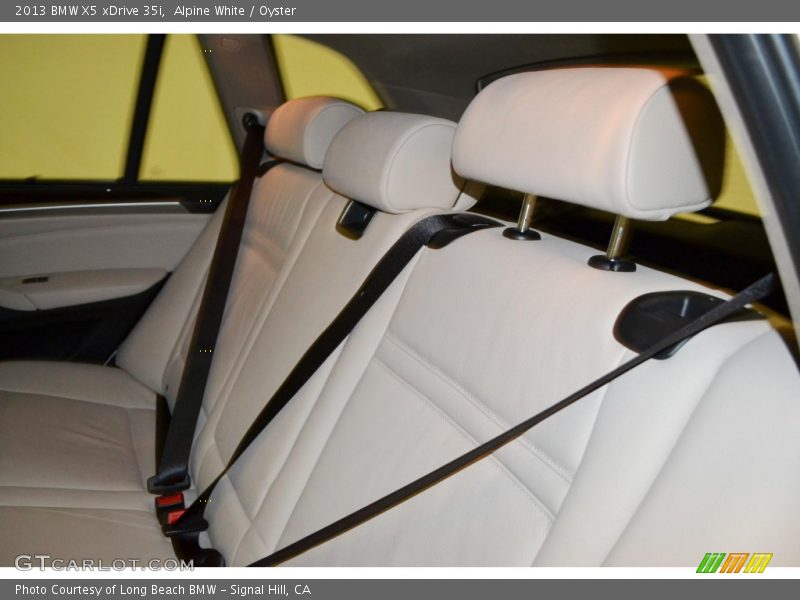 Alpine White / Oyster 2013 BMW X5 xDrive 35i