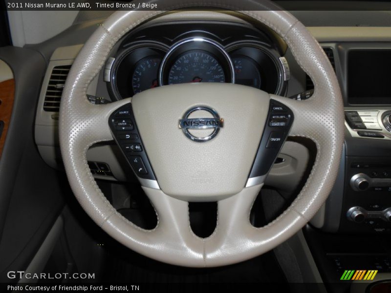 Tinted Bronze / Beige 2011 Nissan Murano LE AWD