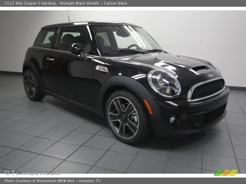 Midnight Black Metallic / Carbon Black 2013 Mini Cooper S Hardtop