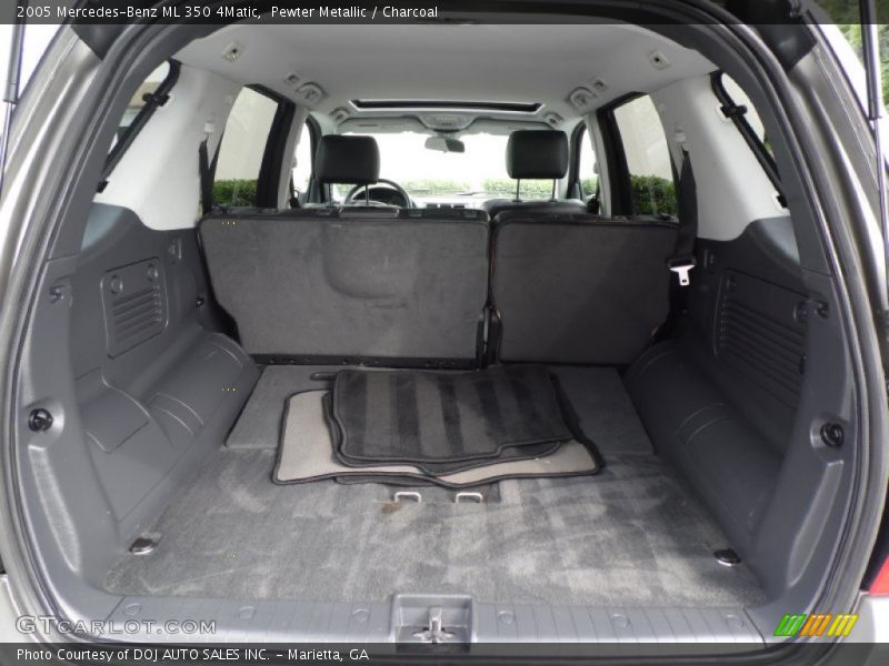 Pewter Metallic / Charcoal 2005 Mercedes-Benz ML 350 4Matic