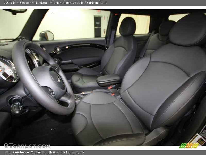 Midnight Black Metallic / Carbon Black 2013 Mini Cooper S Hardtop