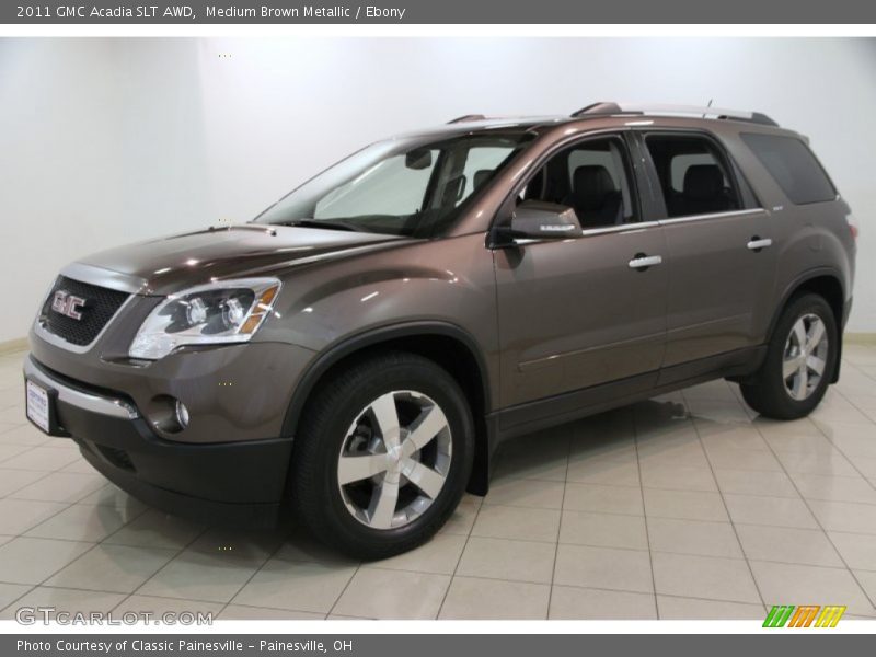 Medium Brown Metallic / Ebony 2011 GMC Acadia SLT AWD