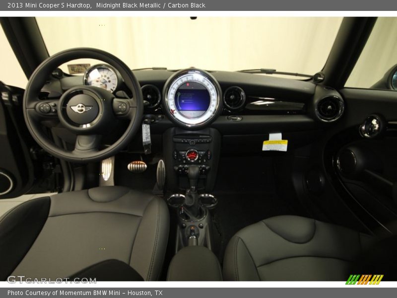 Midnight Black Metallic / Carbon Black 2013 Mini Cooper S Hardtop