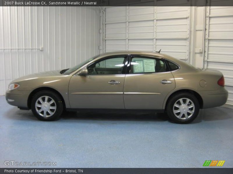 Sandstone Metallic / Neutral 2007 Buick LaCrosse CX