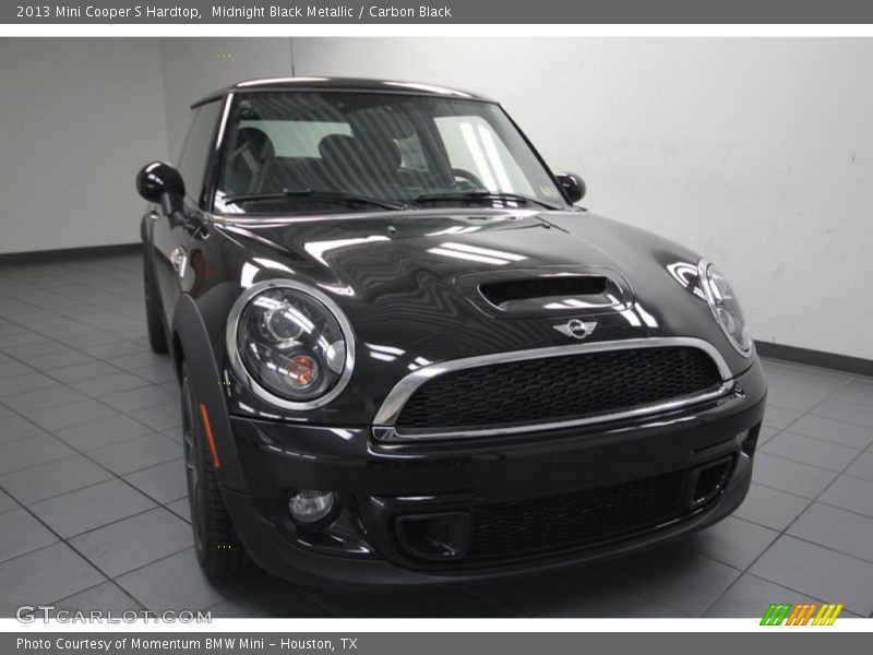 Midnight Black Metallic / Carbon Black 2013 Mini Cooper S Hardtop