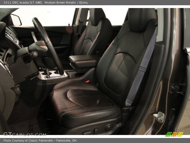 Medium Brown Metallic / Ebony 2011 GMC Acadia SLT AWD