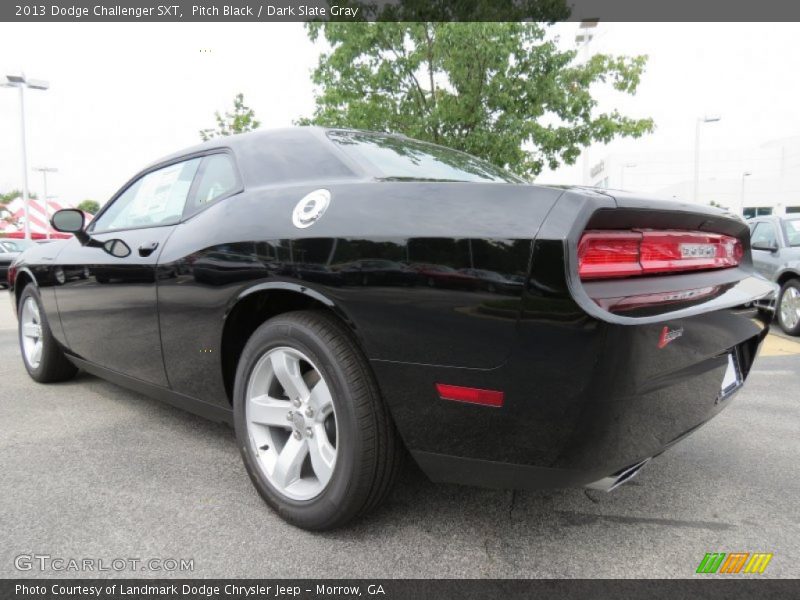 Pitch Black / Dark Slate Gray 2013 Dodge Challenger SXT