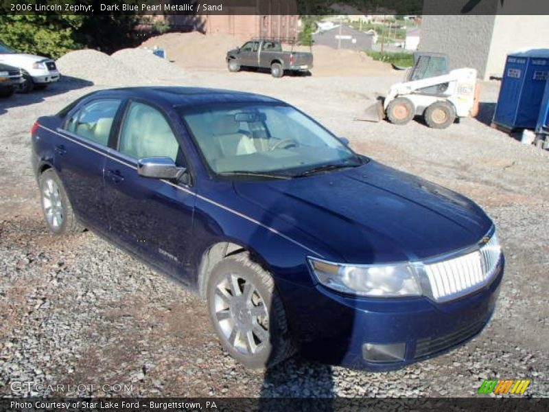 Dark Blue Pearl Metallic / Sand 2006 Lincoln Zephyr